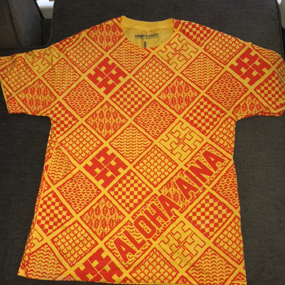 Hawaii’s Finest-“Aloha Aina Music Fest.” Men shirt